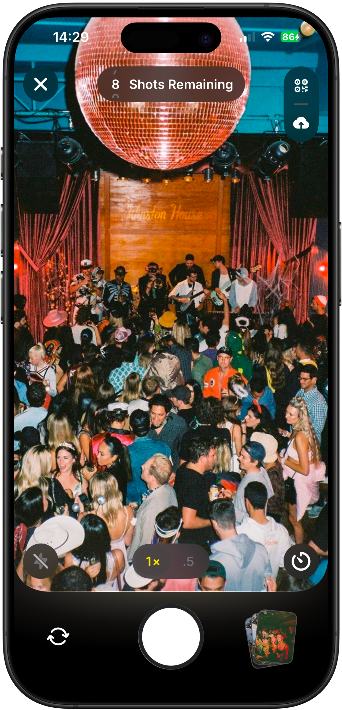 Monoroll camera view