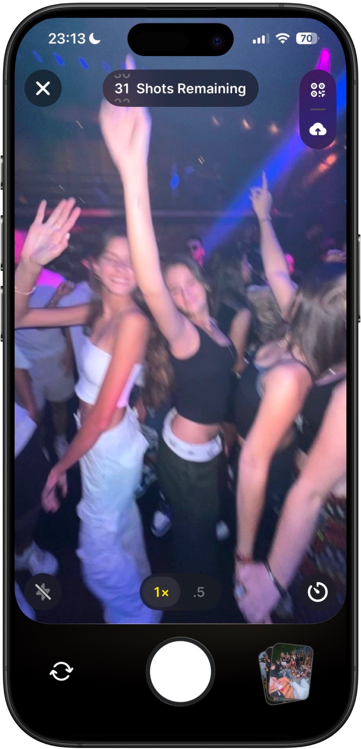 Monoroll camera view