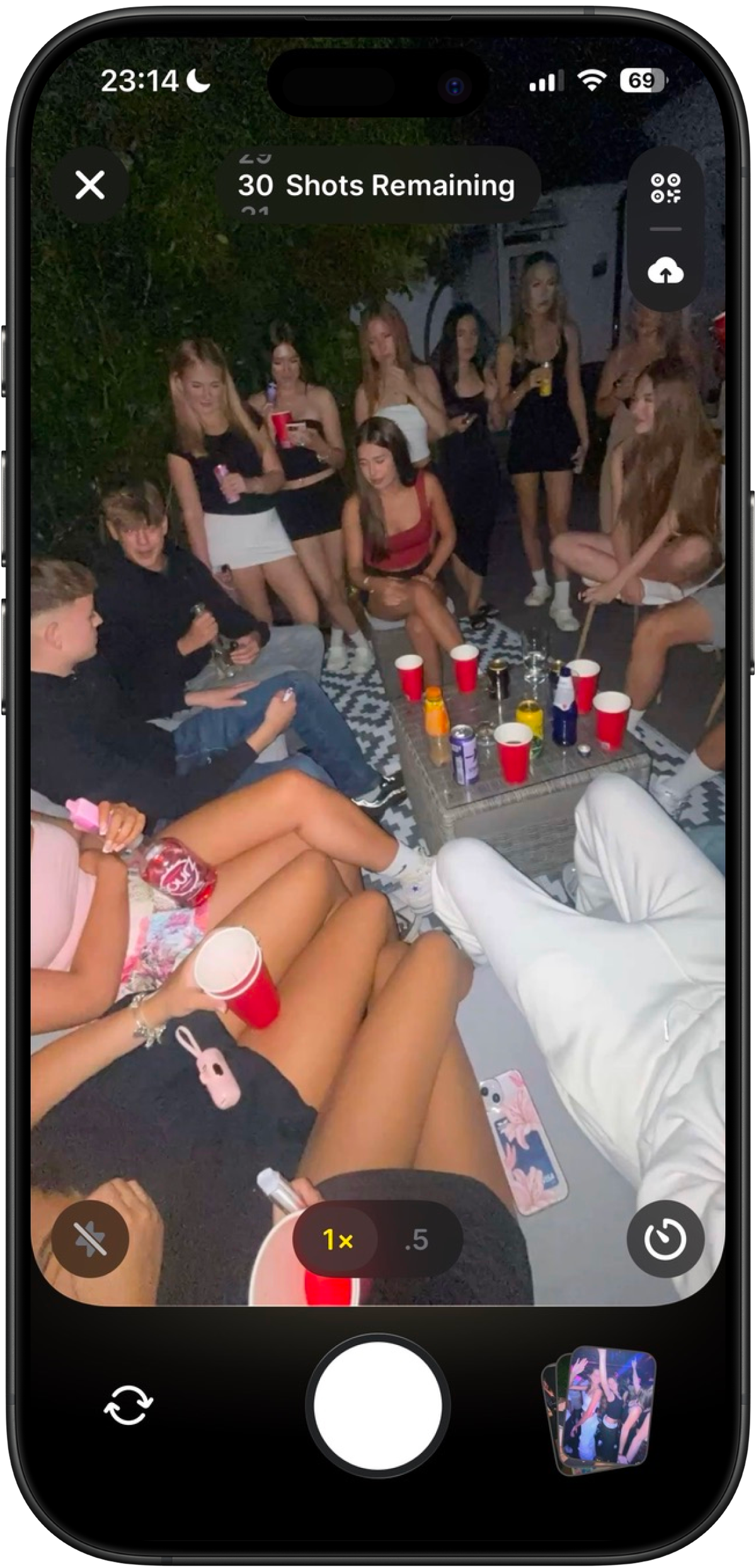 Monoroll camera view