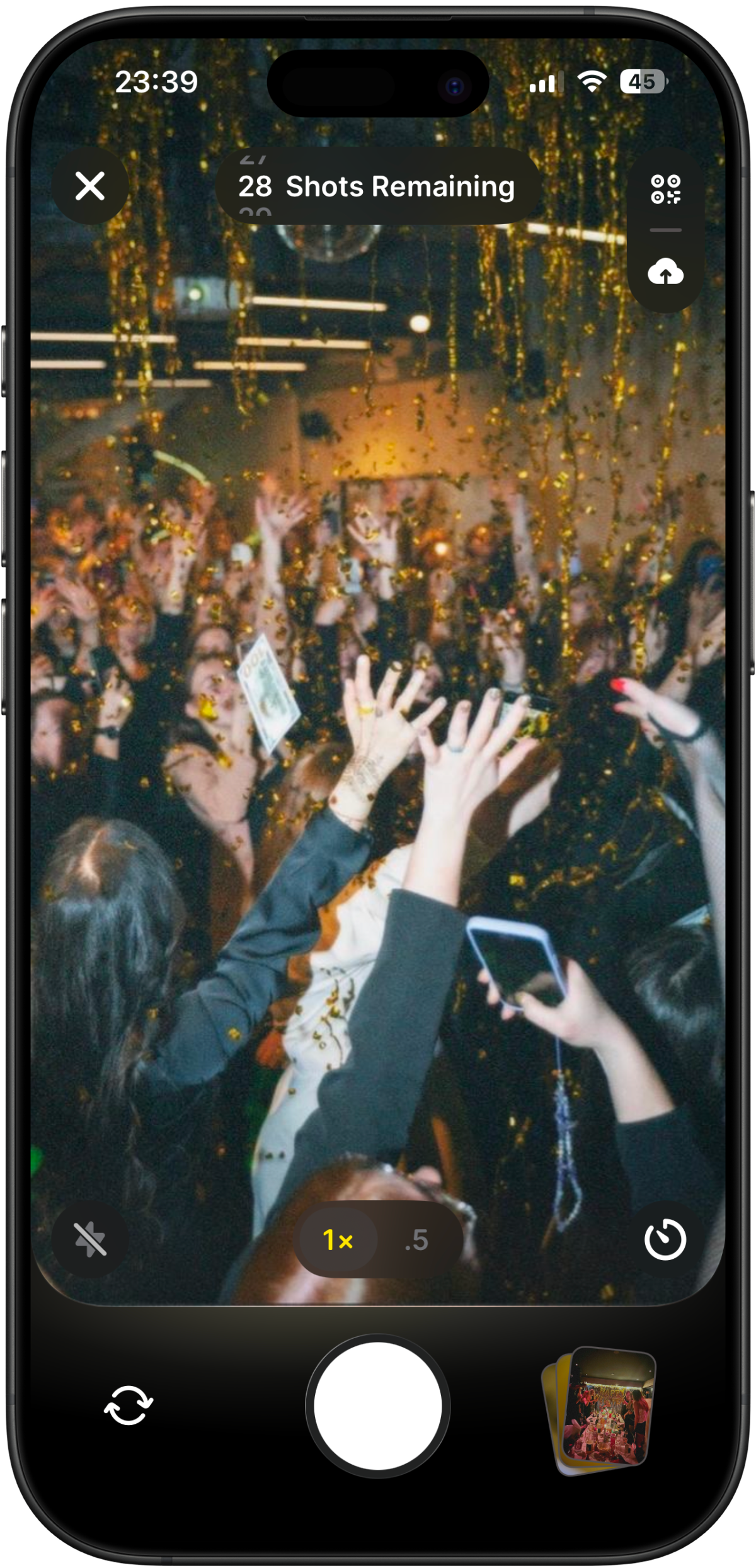 Monoroll camera view