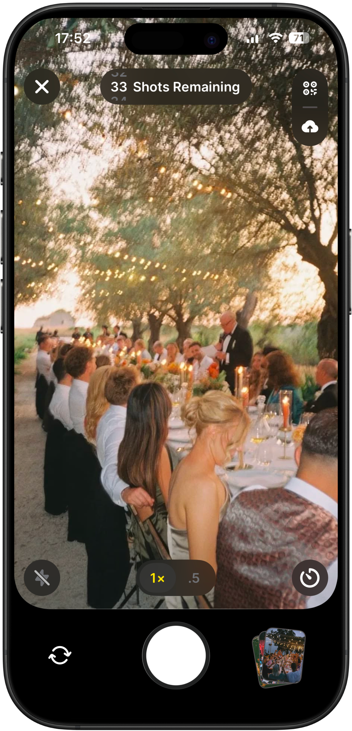 Monoroll camera view