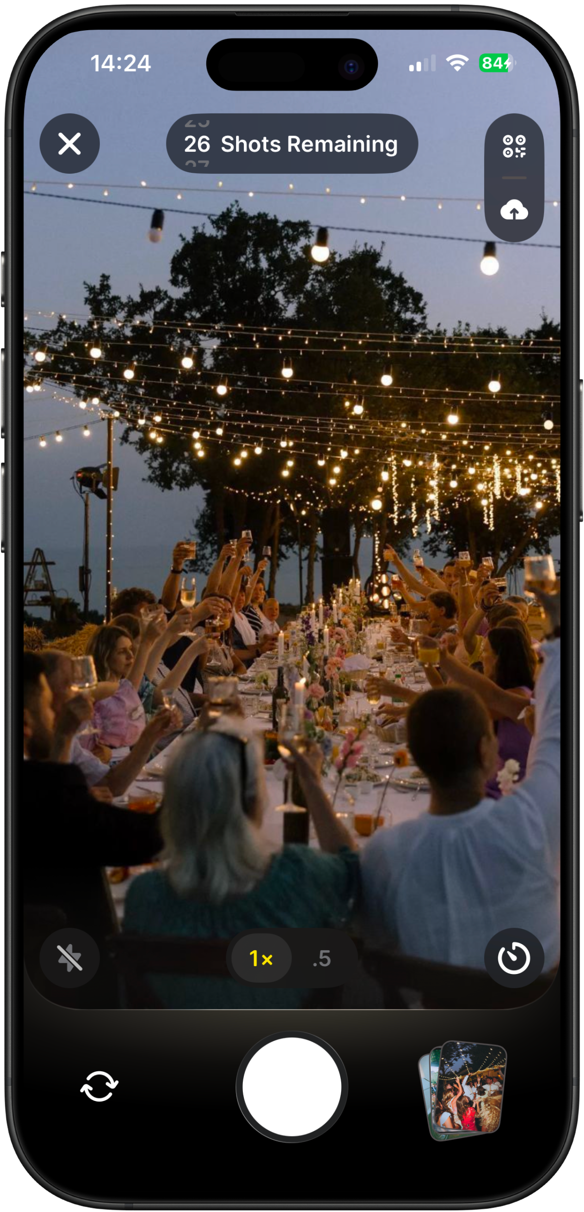 Monoroll camera view